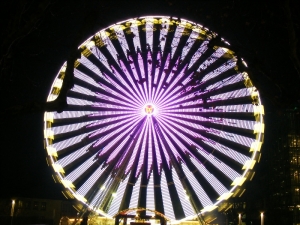 Das Riesenrad am Burgplatz