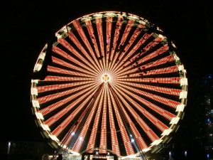 Das Riesenrad am Burgplatz