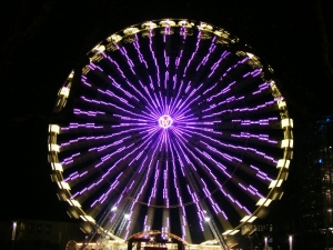 Das Riesenrad am Burgplatz