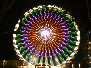 Das Riesenrad am Burgplatz