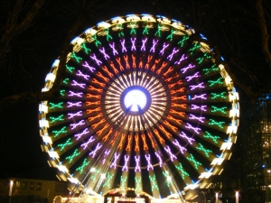 Das Riesenrad am Burgplatz