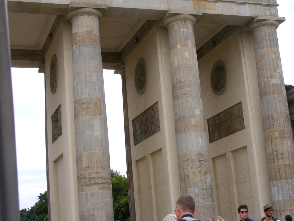 Brandenburger Tor von innen