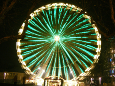 Das Riesenrad am Burgplatz