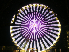Das Riesenrad am Burgplatz