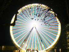 Das Riesenrad am Burgplatz