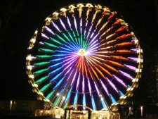 Das Riesenrad am Burgplatz